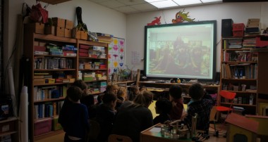 10 mars 2014 – rencontre en vidéo avec une école américaine