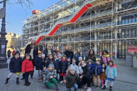 « La Minute de Véronique »/Le Surréalisme-L’Exposition du Centenaire/au Centre Pompidou/avec les MS et les GS/13 janvier 2025