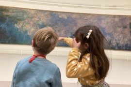 « La Minute de Véronique »/Exposition Robert Ryman, le regard en acte, et les Nymphéas de Monet avec les GS/mardi 23 avril 2024.