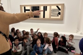 « La Minute de Véronique »/ Exposition « Soulages, Une Autre Lumière » avec les GS et les MS/ jeudi 6 novembre 2025