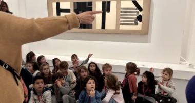 « La Minute de Véronique »/ Exposition « Soulages, Une Autre Lumière » avec les GS et les MS/ jeudi 6 novembre 2025